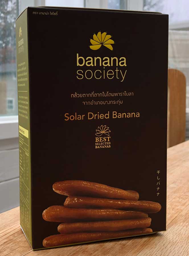 Organic Sun Dried Bananas Soft and Chewy Thai Fruit Snacks Unsulfered No  Sugar Added No Preservatives 12.6 Oz. 