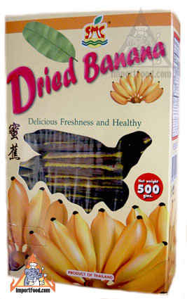 Solar Dried Thai Banana
