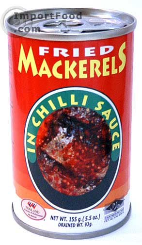 Fried Mackerels in Chile Sauce