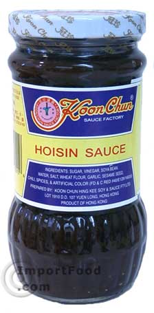 Hoisin Sauce, Koon Chun brand, 15 oz jar