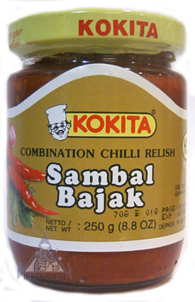 Sambal Bajak, Kokita