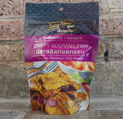Salid Thong Crispy Fish Snack, Combo Flavor, 2.8 oz