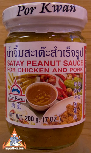 Thai Peanut Sauce - Por Kwan Brand