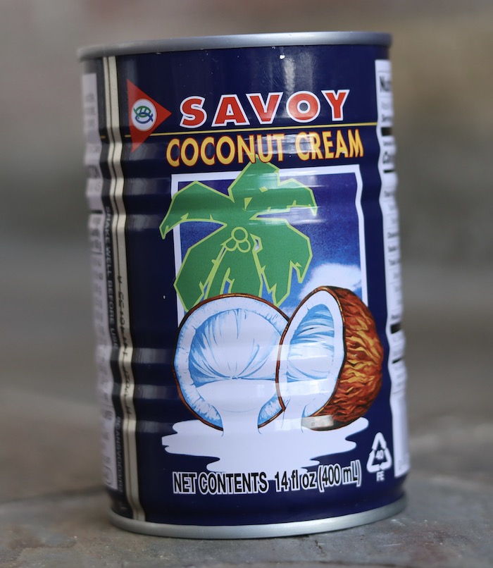 Thai coconut cream, Savoy Preservative Free 14 oz can