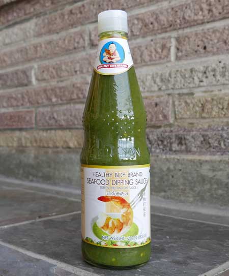 Thai Seafood Dipping Sauce, Healthy Boy brand, 12 oz bottle