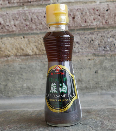Pure Sesame Oil, 5.5 oz bottle :: ImportFood