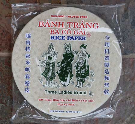 Thai Spring Roll Wrappers, 22 cm
