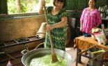 The making of delicious Thai dessert Lod Chong