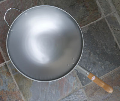 Thai Street Vendor Wok, 14 inch - Light Weight