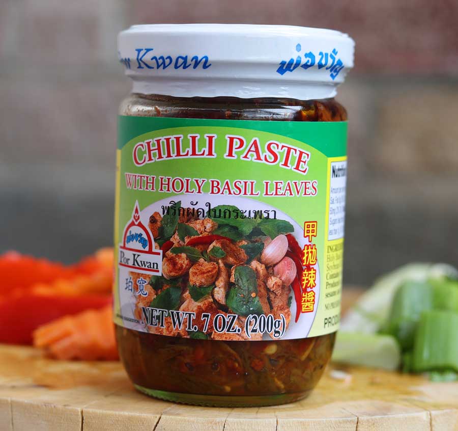 Thai Chili Paste With Holy Basil Leaves :: ImportFood, 47%, 57% OFF