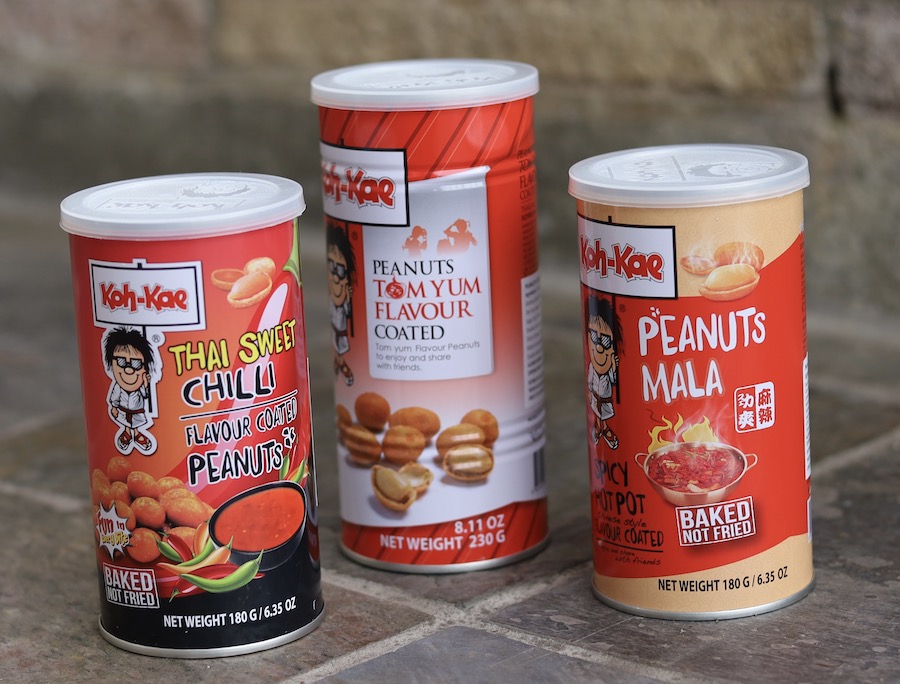 Set of Three Koh-Kae Peanuts