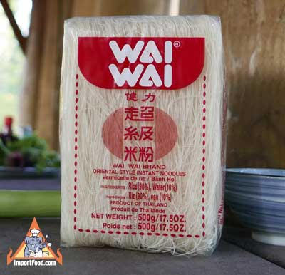 Rice vermicelli noodles, Wai Wai, 17.5 oz