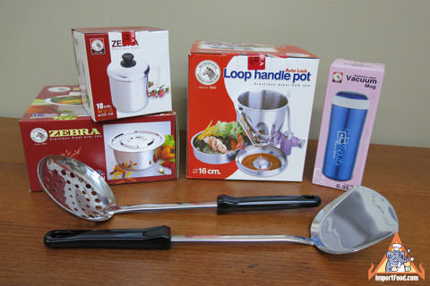 6 Piece Zebra Stainless Thai Cookware Set